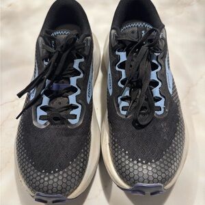 Black and Gray Athletic Shoes